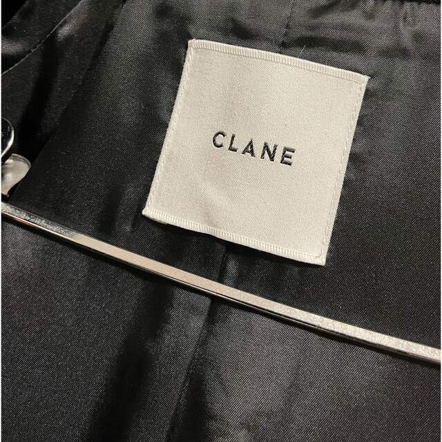CLANE(クラネ)のクラネ　ダブルウールロングコートCLANE レディースのジャケット/アウター(ロングコート)の商品写真