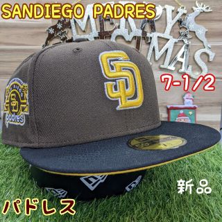 ニューエラー(NEW ERA)のサンディエゴ・パドレス　NEW ERA/ニューエラ　59FIFTY  海外限定(キャップ)