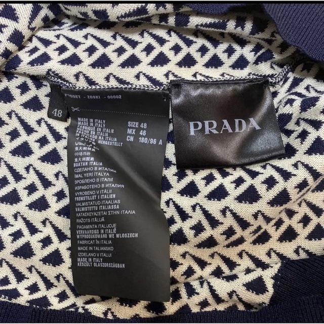 PRADA - 15ss PRADA CASHMERE JACQUARD ニット セーターの通販 PRADA - 15ss PRADA CASHMERE JACQUARD ニット セーターの通販