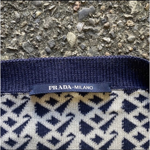 PRADA(プラダ)の15ss PRADA CASHMERE JACQUARD ニット セーター メンズのトップス(ニット/セーター)の商品写真