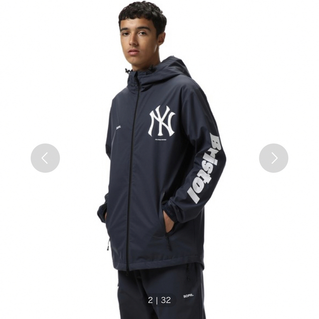 F.C.Real Bristol MLB TOUR WARMUP JACKET