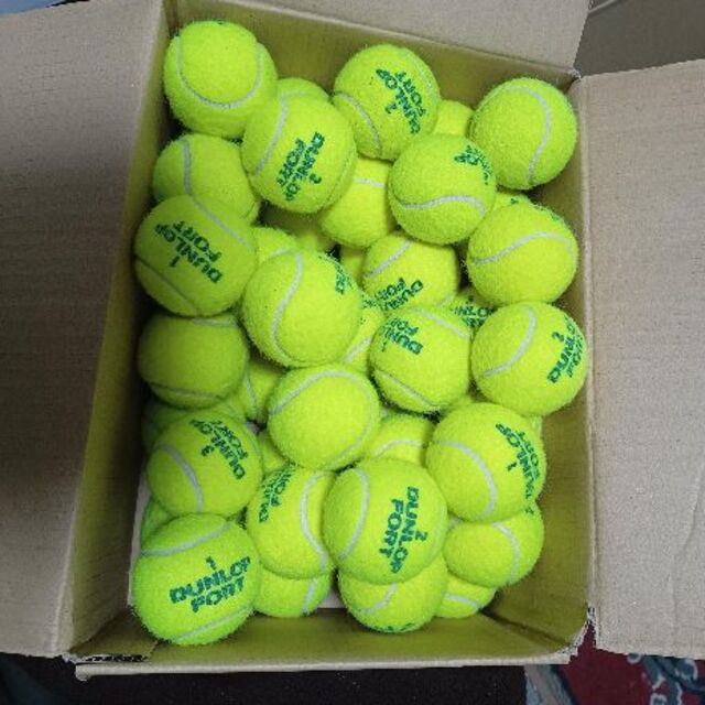 DUNLOP(ダンロップ)のダンロップ　テニスボール 50個 スポーツ/アウトドアのテニス(ボール)の商品写真