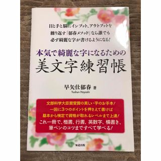 本気で綺麗な字になるための美文字練習帳(趣味/スポーツ/実用)