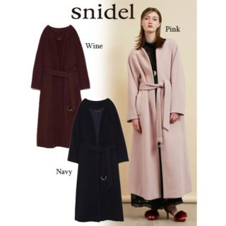 スナイデル(SNIDEL) ベル ロングコート(レディース)の通販 25点