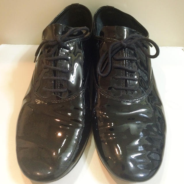 repetto(レペット)のレペット♡ブラックエナメル オックスフォード シューズ♡ レディースの靴/シューズ(ローファー/革靴)の商品写真