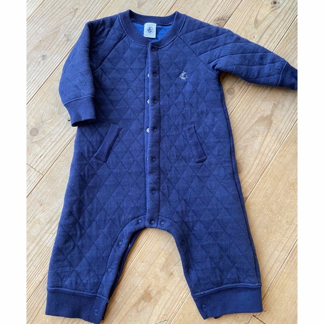 PETIT BATEAU(プチバトー)のプチバトー　ロンパース キッズ/ベビー/マタニティのベビー服(~85cm)(ロンパース)の商品写真