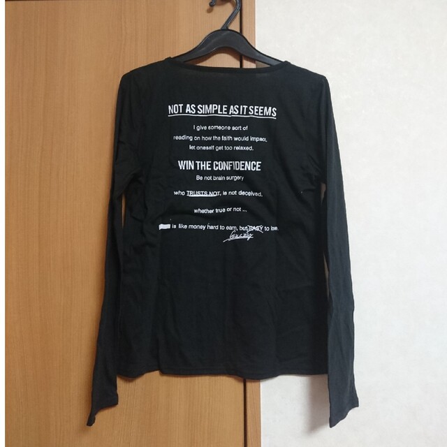 BACKS(バックス)の専用出品　ブラック　ホワイト　2点 レディースのトップス(Tシャツ(長袖/七分))の商品写真