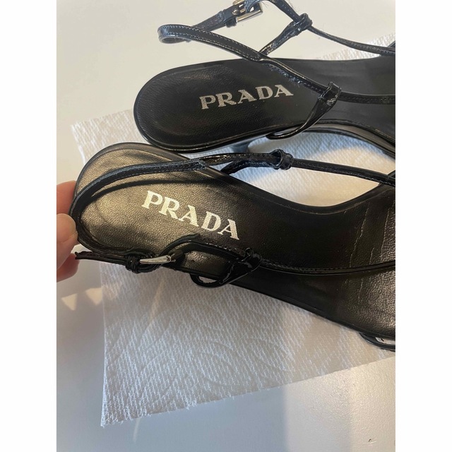 PRADA(プラダ)の美品　PRADAサンダル レディースの靴/シューズ(サンダル)の商品写真