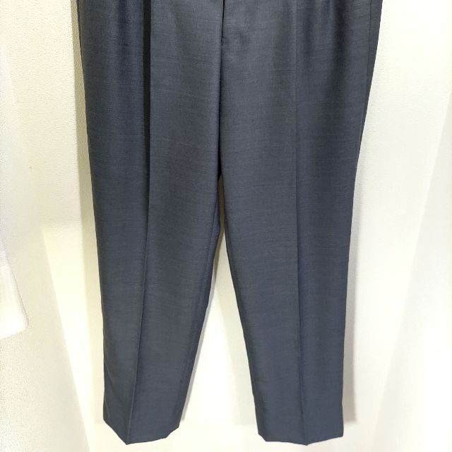 新品 a-crus スラックス グレー ウール50% サイズ85 L 新品 a-crus スラックス グレー ウール50% サイズ85 L