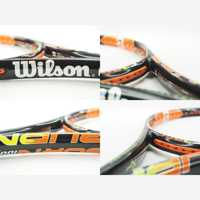 テニスラケット ウィルソン バーン 100エルエス 2015年モデル (G1)WILSON BURN 100LS 2015