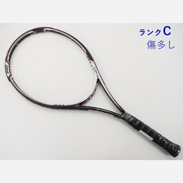 Prince(プリンス)の中古 テニスラケット プリンス イーエックスオースリー ピンク 105 2011年モデル (G1)PRINCE EXO3 PINK 105 2011 スポーツ/アウトドアのテニス(ラケット)の商品写真