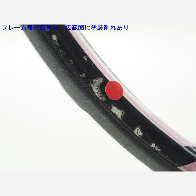 Prince(プリンス)の中古 テニスラケット プリンス イーエックスオースリー ピンク 105 2011年モデル (G1)PRINCE EXO3 PINK 105 2011 スポーツ/アウトドアのテニス(ラケット)の商品写真