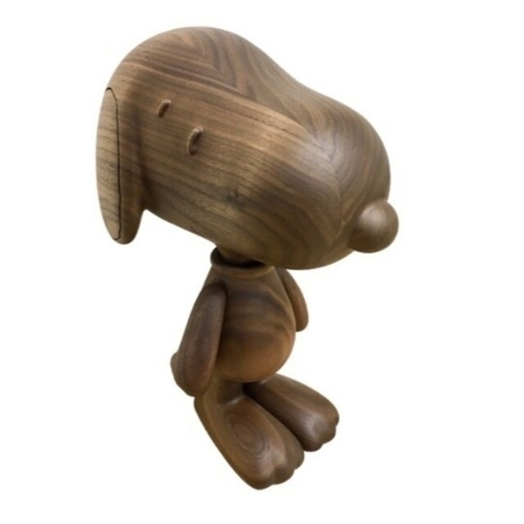 SNOOPY(スヌーピー)の新品未開封　カリモク　KARIMOKU　スヌーピー　WOODEN FIGURE エンタメ/ホビーのフィギュア(その他)の商品写真