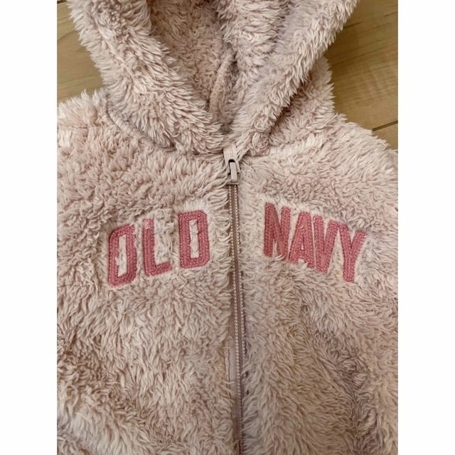 Old Navy(オールドネイビー)のOld Navy フリース　オールインワン　ジャンプスーツ　3-6ヶ月 キッズ/ベビー/マタニティのベビー服(~85cm)(カバーオール)の商品写真