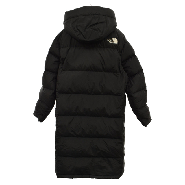 THE NORTH FACE ザノースフェイス ACT FREE EX HYBRID DOWN COAT フロントロゴ刺繍ロングダウンコートジャケット海外限定 NC1DM73A ブラック