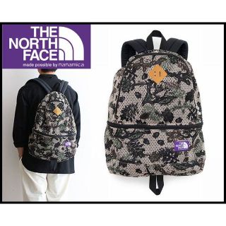 ザノースフェイス(THE NORTH FACE)の新品 ノースフェイス パープルレーベル ボタニカル メッシュ デイパック ①(バッグパック/リュック)