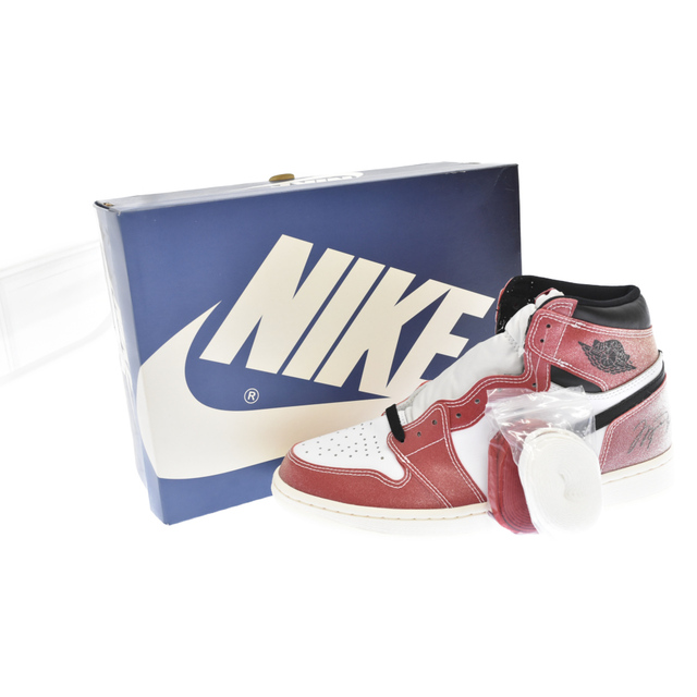 NIKE(ナイキ)のNIKE ナイキ ×The Trophy Room AIR JORDAN 1 RETRO HIGH OG SP Chicago DA2728-100×トロフィールーム エアジョーダン1 シカゴ ハイカットスニーカー レッド/ホワイト メンズの靴/シューズ(スニーカー)の商品写真