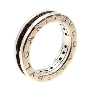 ブルガリ(BVLGARI)の超美品 ブルガリ リング ビーゼロワン K18WG 01-21103166(リング(指輪))