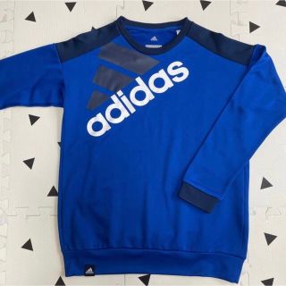 アディダス(adidas)の美品 adidas アディダス ★ パーカースウェット トレーナー 160センチ(Tシャツ/カットソー)