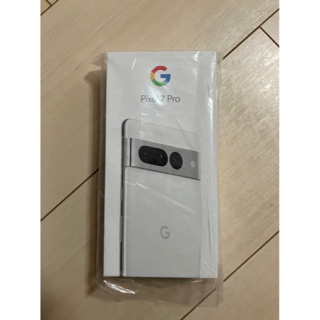 新品　pixel7pro 128GB Snow