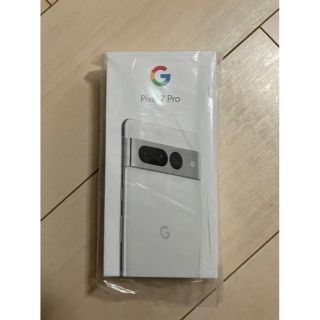 グーグルピクセル(Google Pixel)の新品　pixel7pro 128GB Snow(スマートフォン本体)