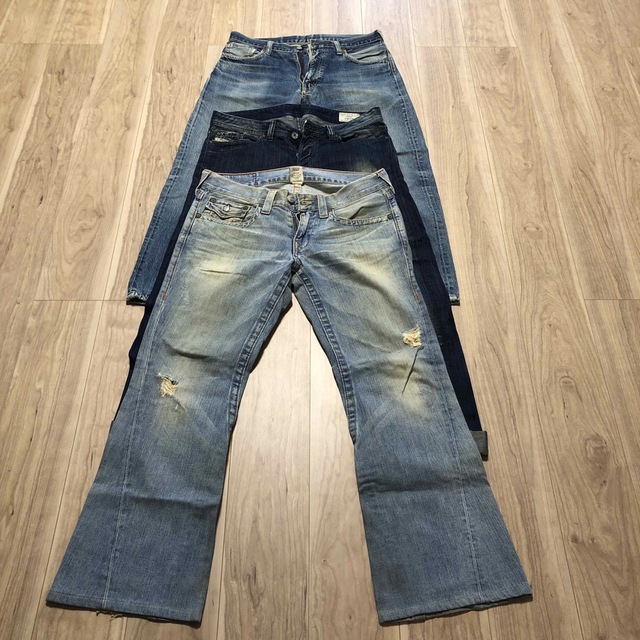 EVISU - EVISU DIESEL TRUE RELIGION まとめ売り w33程度の通販 by