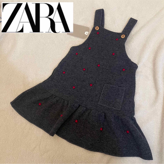 ザラキッズ(ZARA KIDS)の【新品、未使用】ZARA KIDS ジャンパースカート　(スカート)