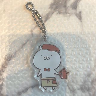 【限定！】うさまるカフェ　アクリルキーホルダー(キャラクターグッズ)