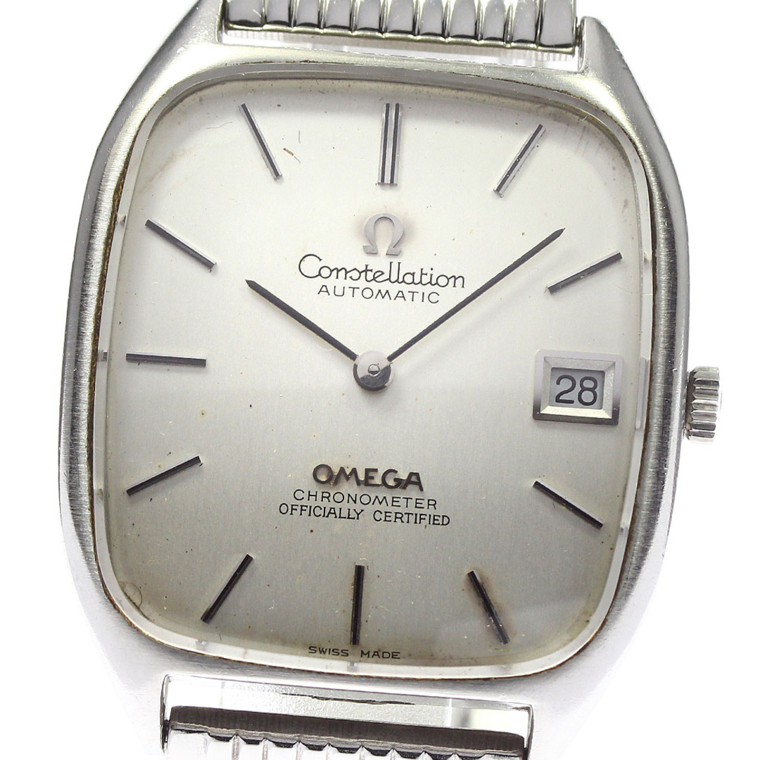 【OMEGA】オメガ コンステレーション Cal.1001 デイト 154.0002 自動巻き メンズ_719861【ev20】