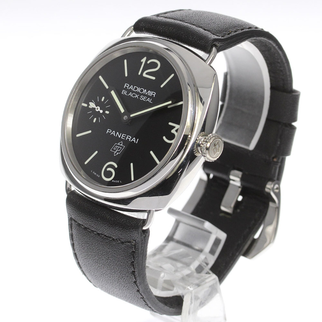 【PANERAI】パネライ ラジオミール ブラックシール ロゴ PAMC0380 手巻き メンズ_720438【ev15】