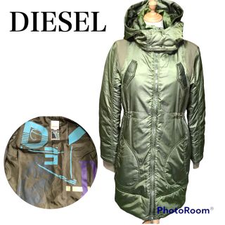 値下げ不可　DIESEL ダウンコート（160cm）　キッズ、レディース　美品