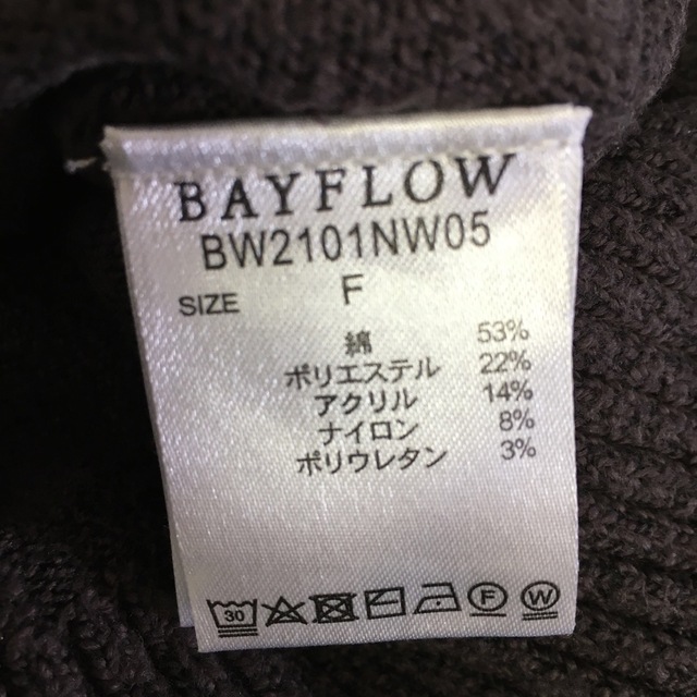 BAYFLOW(ベイフロー)の♡本日限定お値下♡BAYFLOW ロングニット　フリー♡ レディースのトップス(ニット/セーター)の商品写真