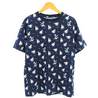 ポロラルフローレン(POLO RALPH LAUREN)のポロ ラルフローレン キッズ Tシャツ 半袖 ヨット柄 紺 160 男の子(Tシャツ/カットソー)