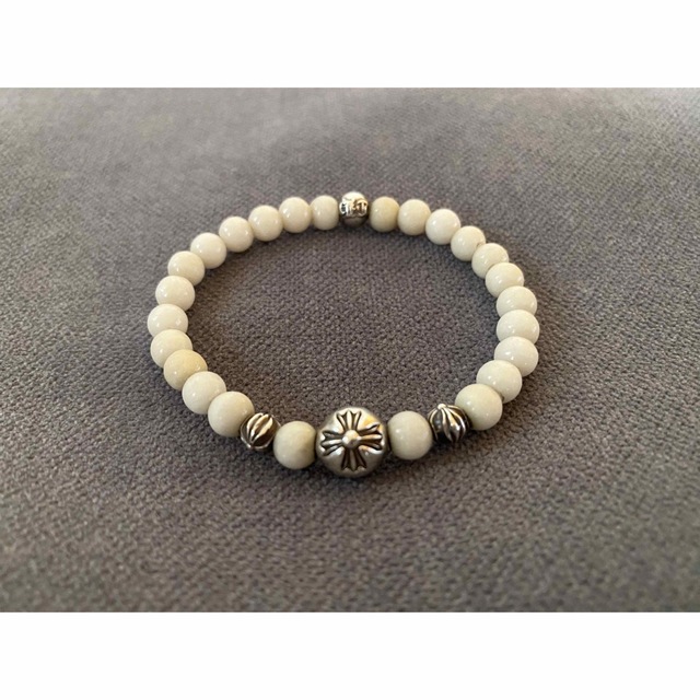 クロムハーツ CHROME HEARTS 6㎜ BEAD ブレスレット - ブレスレット