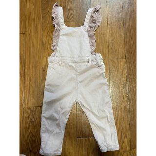 ザラキッズ(ZARA KIDS)のZARA  フリルサロペット(パンツ/スパッツ)