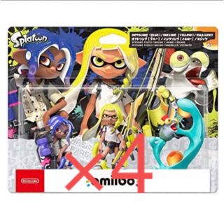 ニンテンドウ(任天堂)のamiibo トリプルセット インクリング/オクトリング/コジャケ スプラ3(ゲームキャラクター)