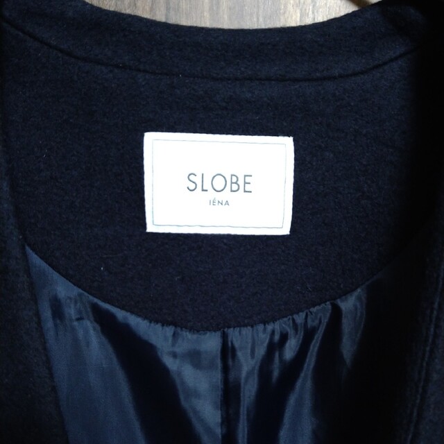 SLOBE IENA(スローブイエナ)のスローブイエナ　ブークレーWノーカラーコート レディースのジャケット/アウター(ノーカラージャケット)の商品写真