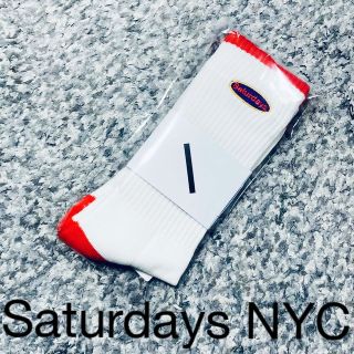 サタデーズニューヨークシティ(Saturdays NYC)のSaturdays NYC サタデーズ ニューヨークシティ パッチロゴソックス(ソックス)