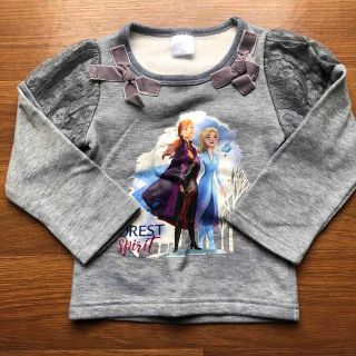 アナトユキノジョオウ(アナと雪の女王)の100㌢　アナ雪トレーナー(Tシャツ/カットソー)