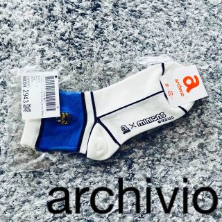 アルチビオ(archivio)のarchivio アルチビオ ミニオンコラボ ゴルフウェア ソックス ショート(ウエア)