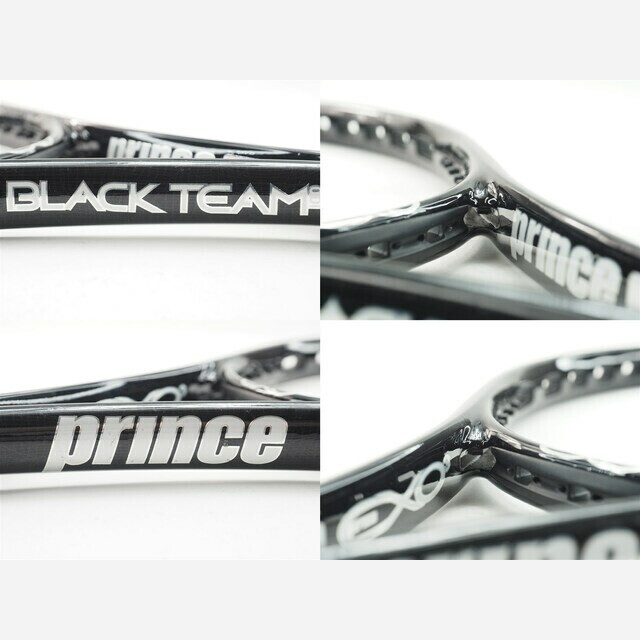 テニスラケット プリンス イーエックスオースリー ブラック チーム 100 2010年モデル (G2)PRINCE EXO3 BLACK TEAM 100 2010