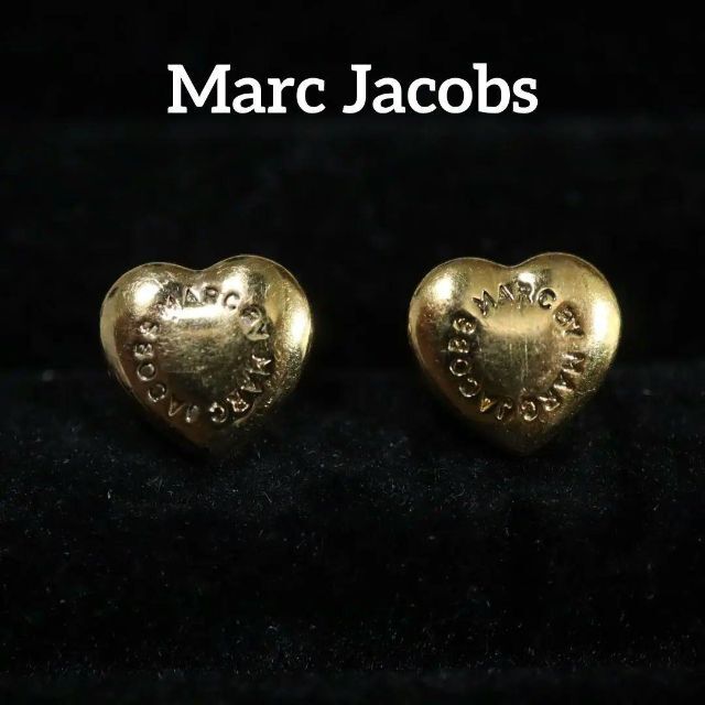 MARC BY MARC JACOBS(マークバイマークジェイコブス)の【匿名配送】マーク バイ マーク ジェイコブス ピアス ハート ゴールド レディースのアクセサリー(ピアス)の商品写真