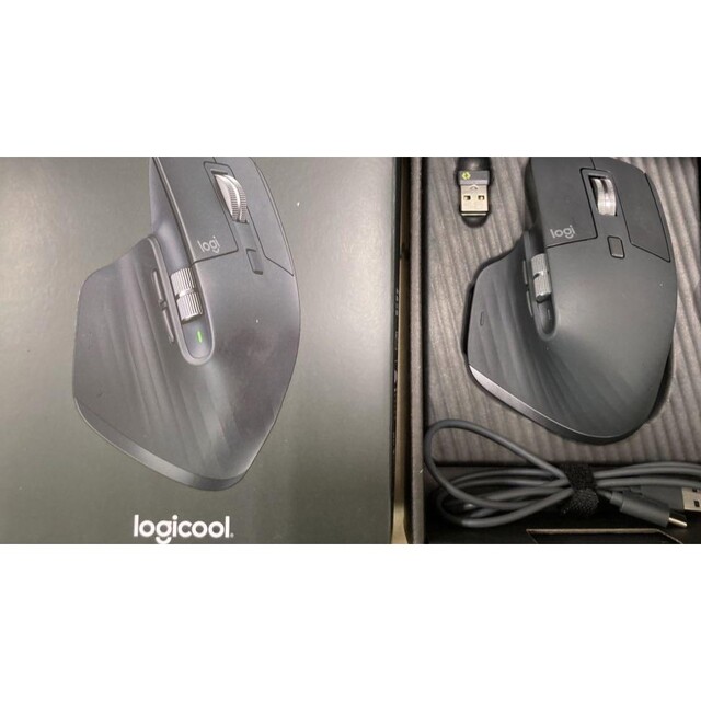 Logicool(ロジクール)のロジクール Logicool MX MASTER 3S ワイヤレスマウス 静音 スマホ/家電/カメラのPC/タブレット(PC周辺機器)の商品写真
