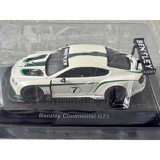 京商 1/64 ミニカーコレクション ベントレー コンチネンタル GT3 #7 エンタメ/ホビーのおもちゃ/ぬいぐるみ(ミニカー)の商品写真