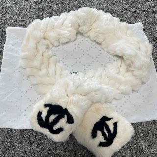 シャネル(CHANEL)の専用出品🎀オリラグマフラー銀座店舗限定カラー(マフラー/ショール)