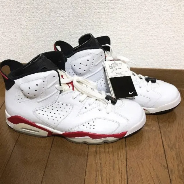 air jordan6 桜木花道　28.5 黒タグ　Nike バーシティ　レッド