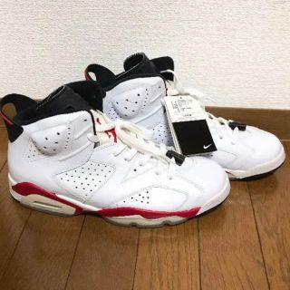 ナイキ(NIKE)のair jordan6 桜木花道　28.5 黒タグ　Nike バーシティ　レッド(スニーカー)