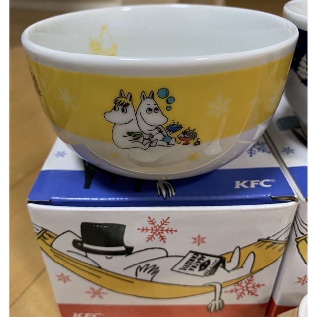 MOOMIN(ムーミン)の人気のムーミン スプーン付きボウル2個セット新品‼️ エンタメ/ホビーのアニメグッズ(その他)の商品写真