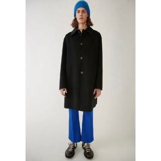 アクネストゥディオズ(Acne Studios)のアクネストゥディオズ ダブルフェイス カシミヤ混ワイドステンカラーコート(ステンカラーコート)