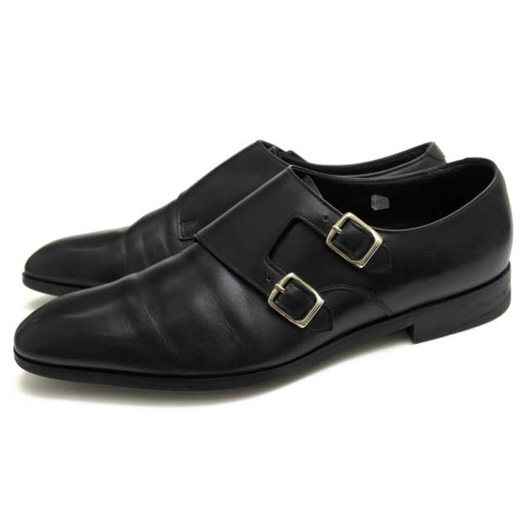 リーガル／REGAL シューズ ビジネスシューズ 靴 ビジネス メンズ 男性 男性用レザー 革 本革 ブラック 黒 17RR セミマッケイ式 プレーントゥ ダブルモンクストラップのサムネイル